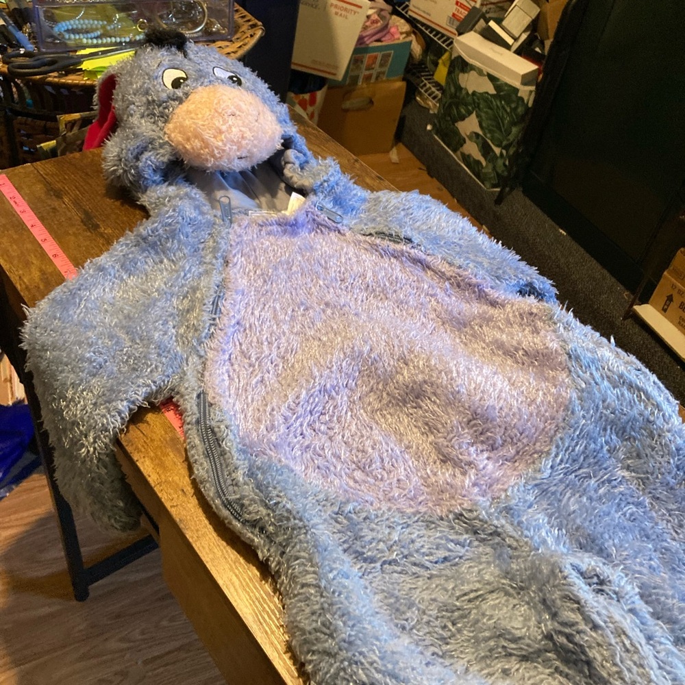 Disney Eeyore Plush Blue and Lavender Kids Costume